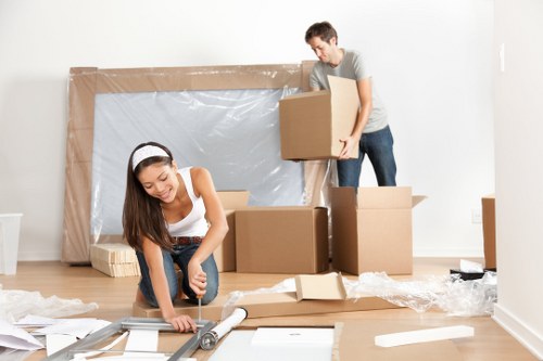 Packing boxes and moving supplies in Egham for home relocation