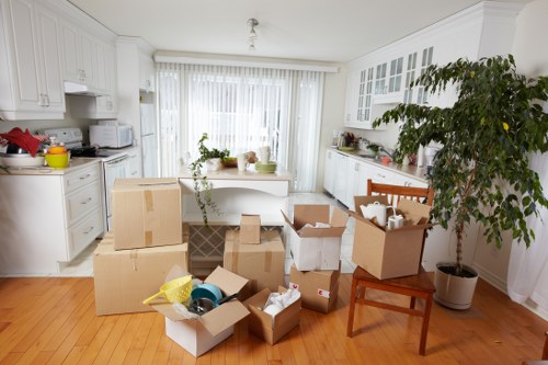 Removal quote example for a family home in Egham