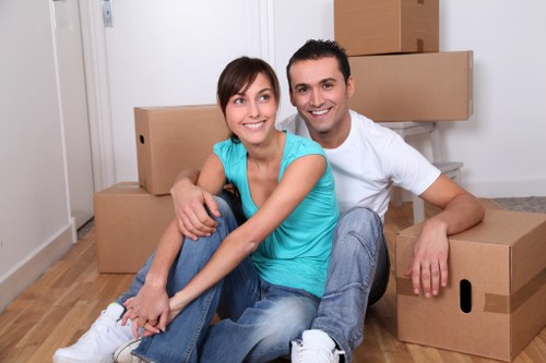 Local van transport for home removals in Egham