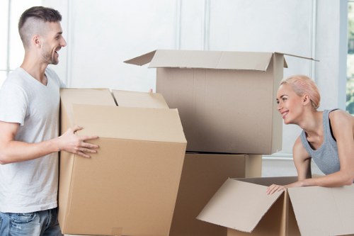 Local moving service handling a home relocation in Egham