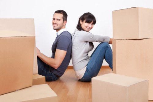 Business storage and office relocation support services in Egham