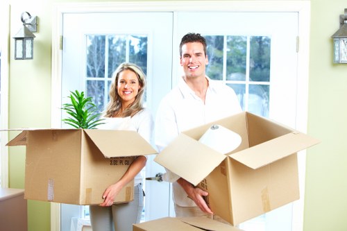 Business relocation using a removal van in Egham